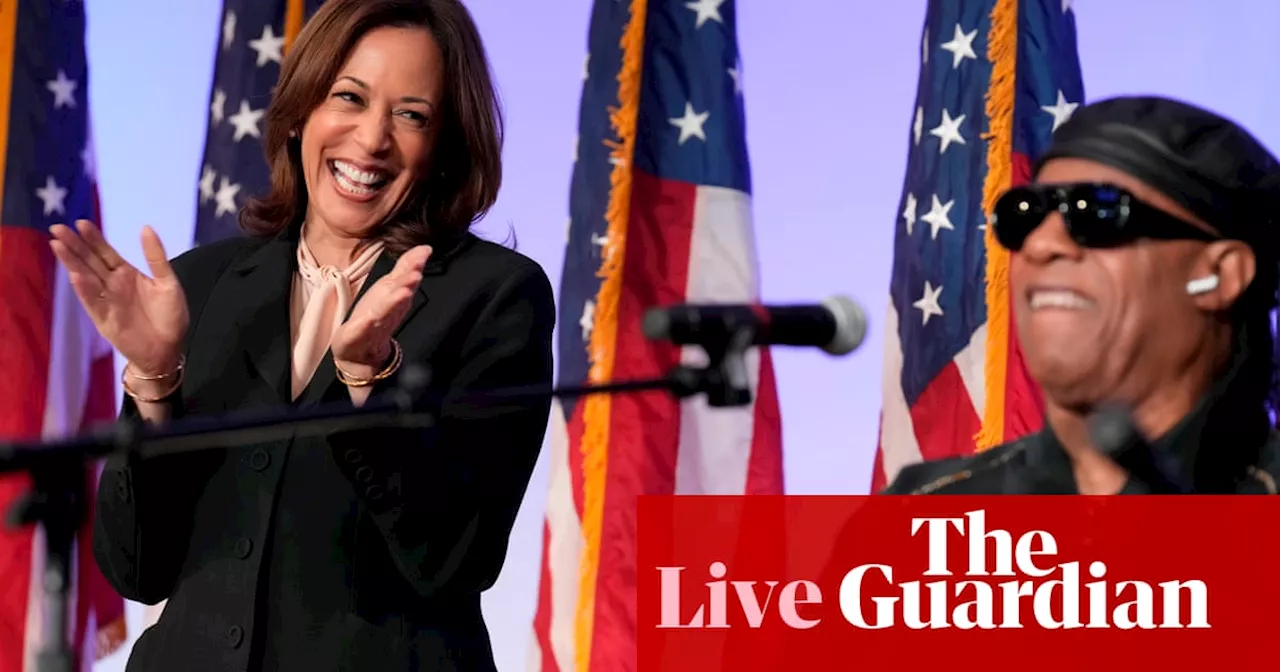 Kamala Harris says Donald Trump’s language ‘demeans the office’ of the presidency