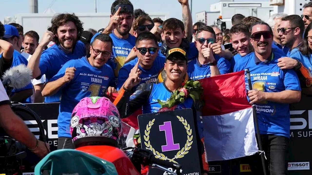 Aldi Mahendra, Si Anak Ajaib dari Yogyakarta, Juara Dunia Balap Supersport 300