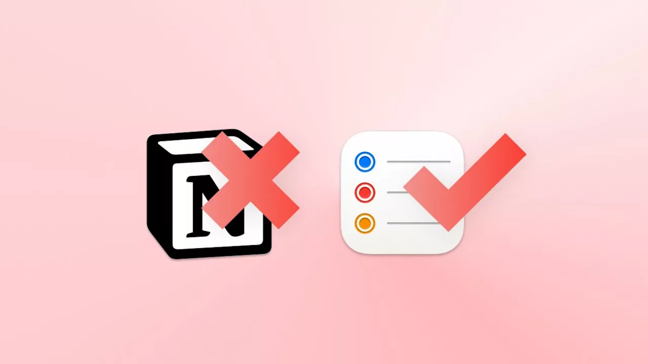 Goodbye Notion: Mit Apple-Apps Erinnerungen und Notizen den Alltag organisieren