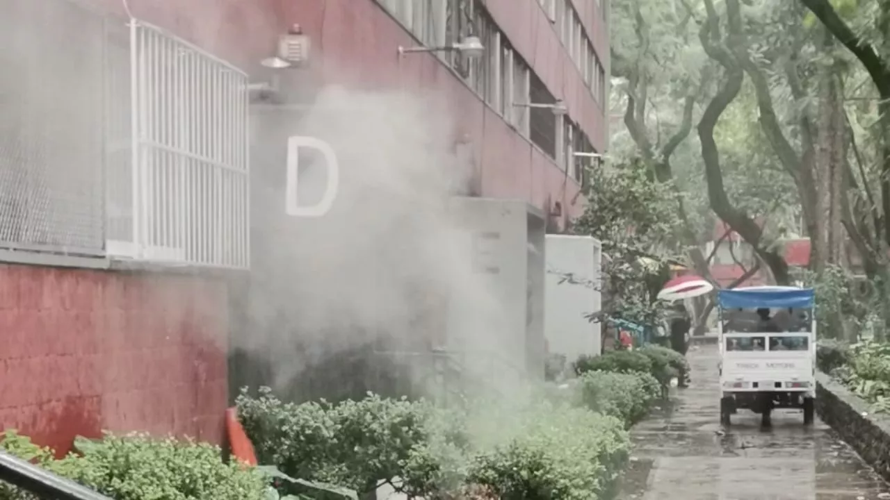 CFE atiende conato de incendio en el edificio San Luis de Tlatelolco