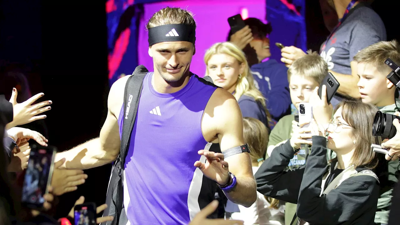 Turnier in der Stadthalle - Zverev lässt Tennis-Talent Schwärzler nur vier Games