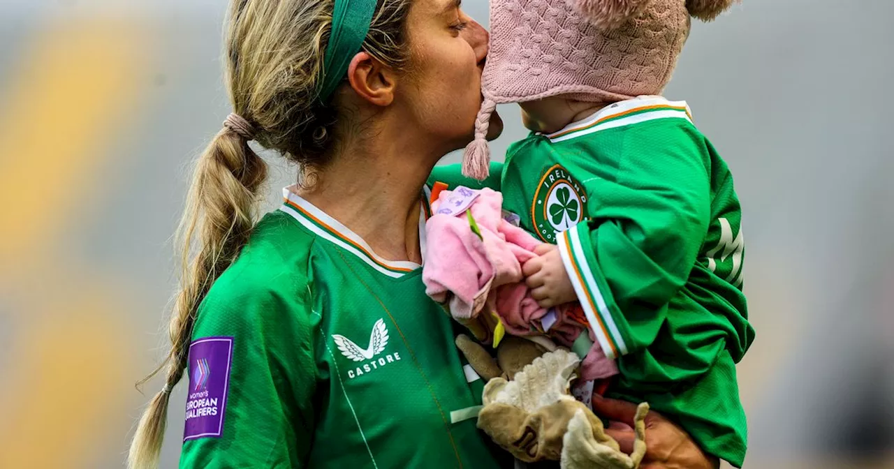 Ireland star Julie-Ann Russell has strong social media message for new mums