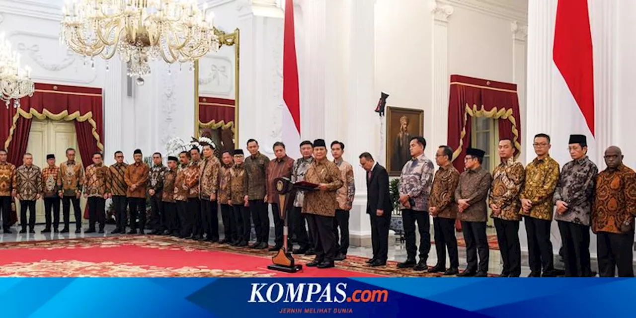 Daftar Purnawirawan Polisi yang Mengisi Kabinet Merah Putih Prabowo-Gibran