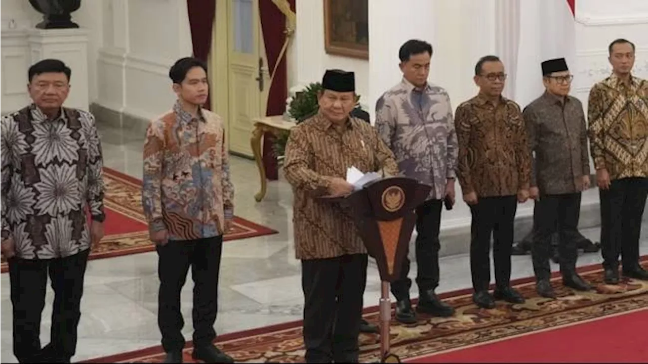 Kantor Berita Dunia Soroti Kabinet Presiden Prabowo Subianto: Terbesar dalam Sejarah Indonesia