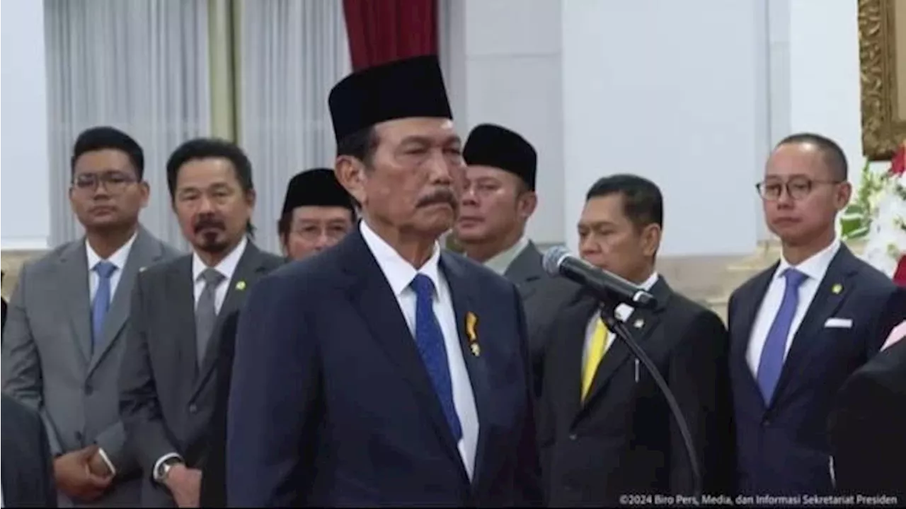 Prabowo Lantik Luhut sebagai Ketua Dewan Ekonomi Nasional