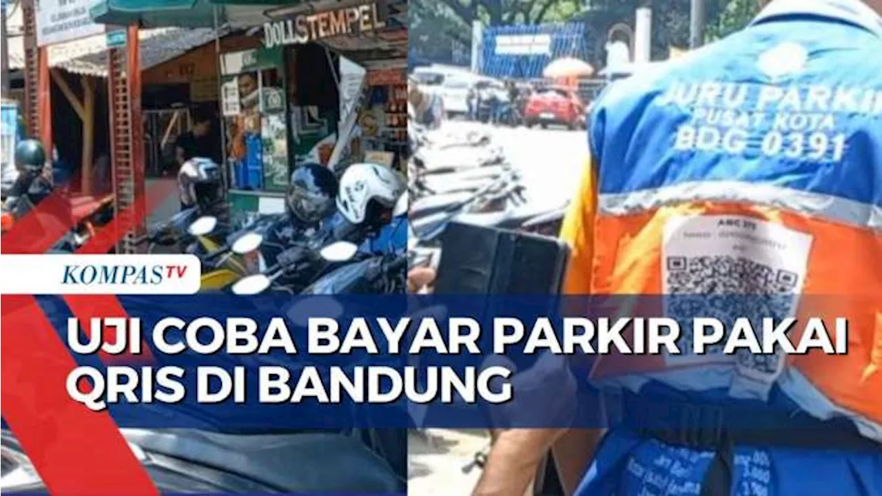 Uji Coba Bayar Parkir Non-Tunai Lewat QRIS, Warga Masih Pilih Bayar 'Cash'