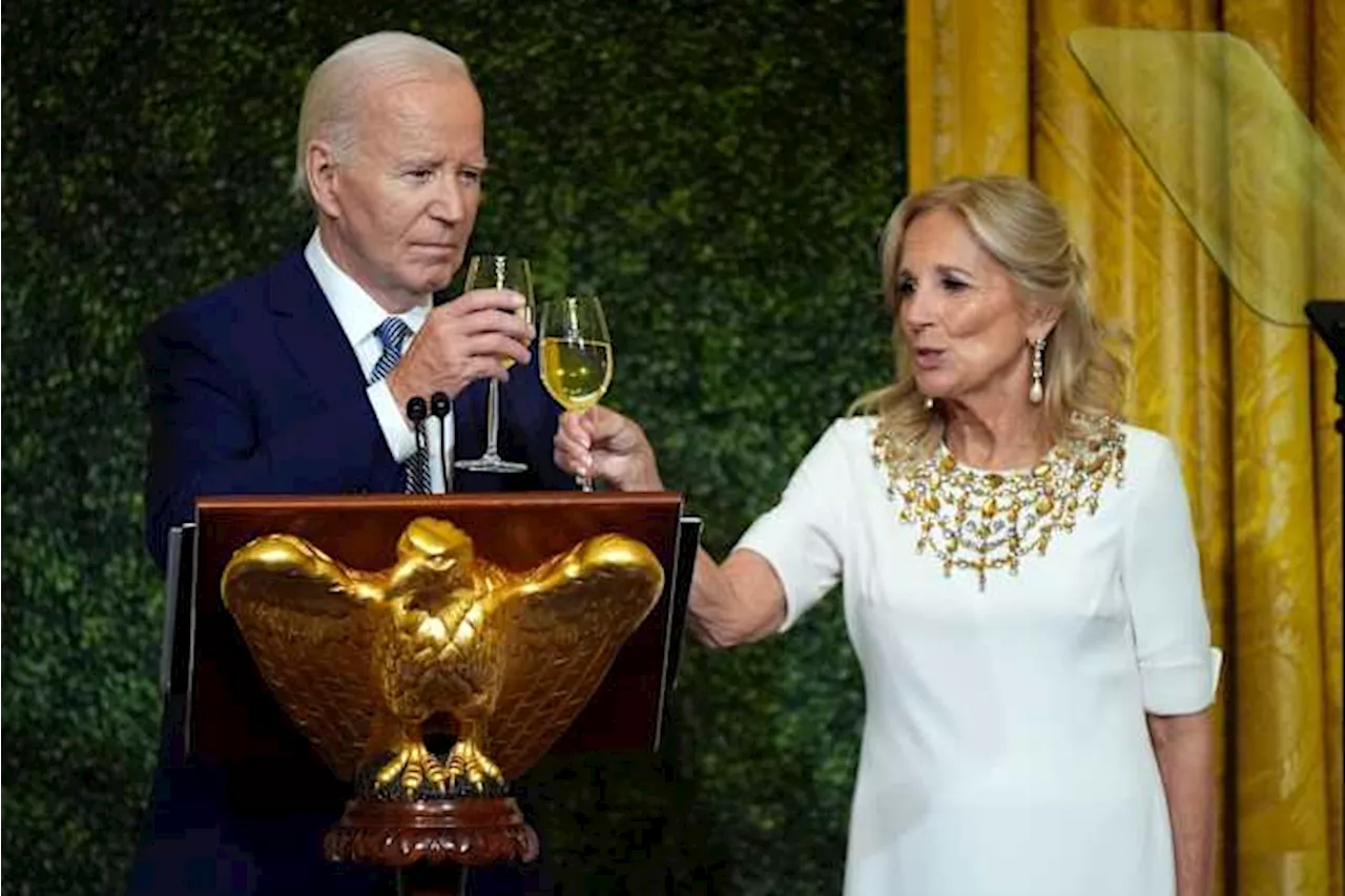 Biden, Jill Biden Toast Unveiling of Reimagined White House Tour