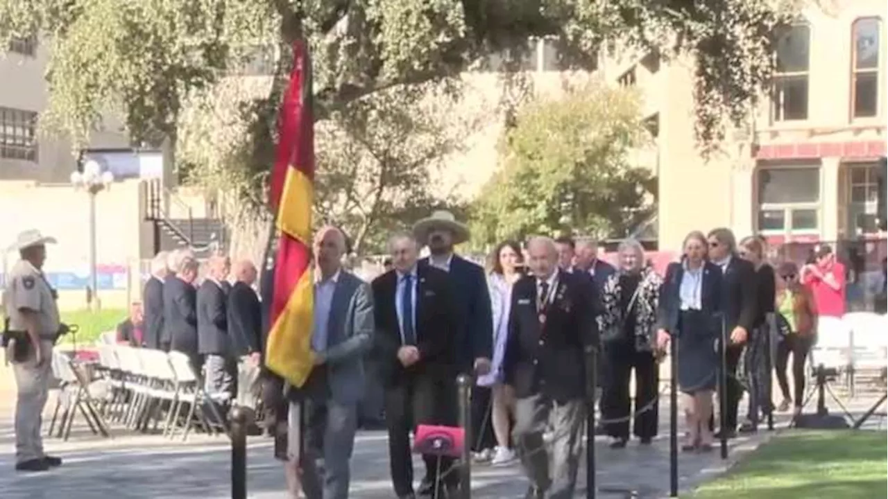 Legacy of German defenders at the Alamo honored during special ceremony