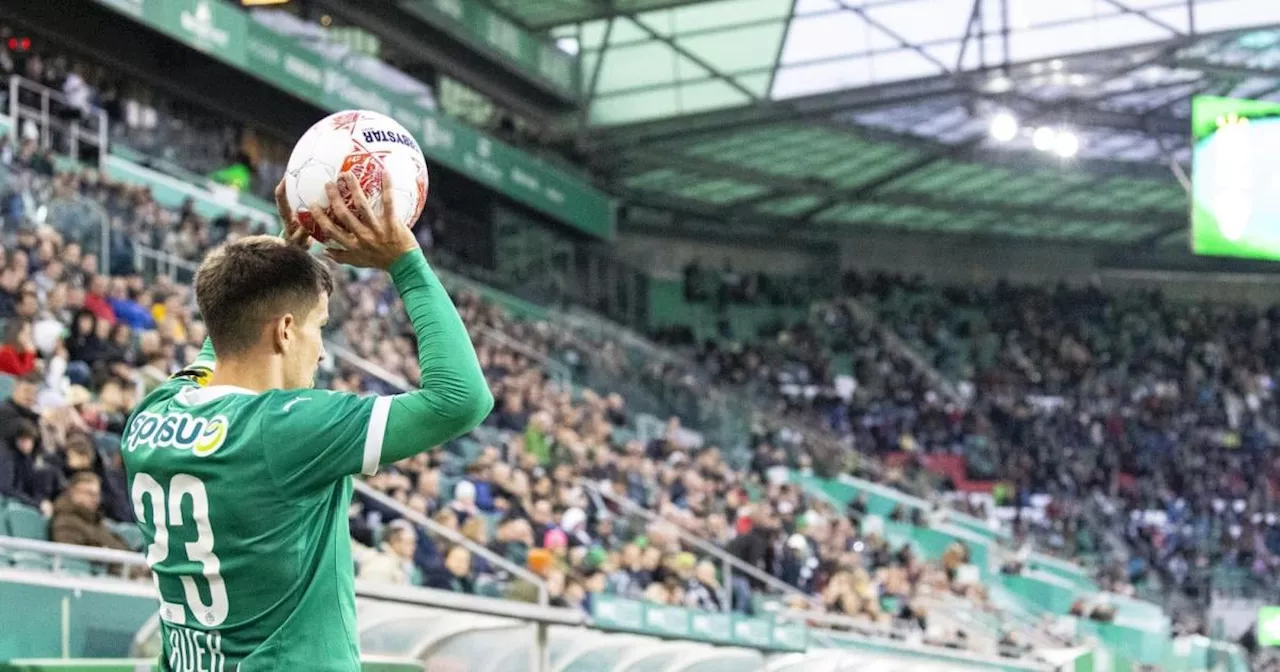 Was Rapid-Trainer Klauß beim 2:1 gegen Hartberg überrascht hat