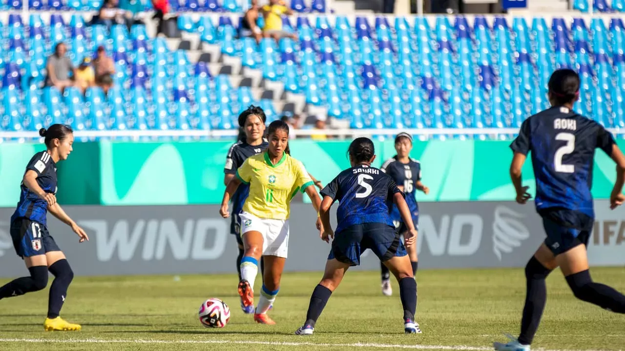 Brasil perde de virada para o Japão na Copa do Mundo Feminina Sub17