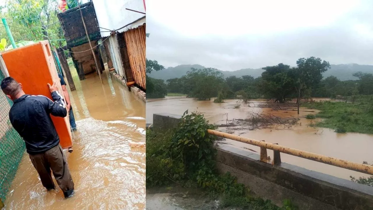 Inundaciones y deslaves: Estas son las afectaciones por lluvias en municipios del sur de Veracruz