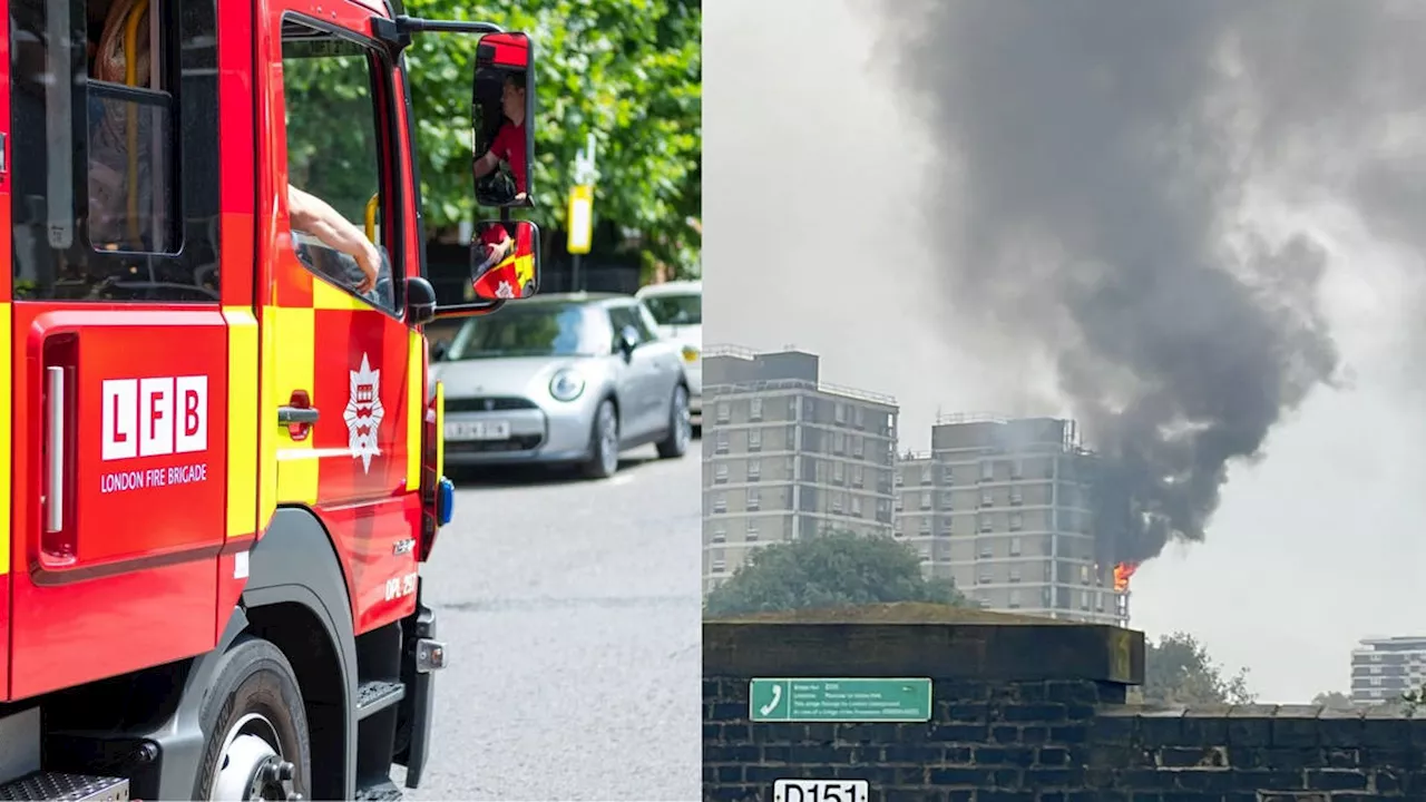 East London tower block fire was caused by lithium battery, says London Fire Brigade