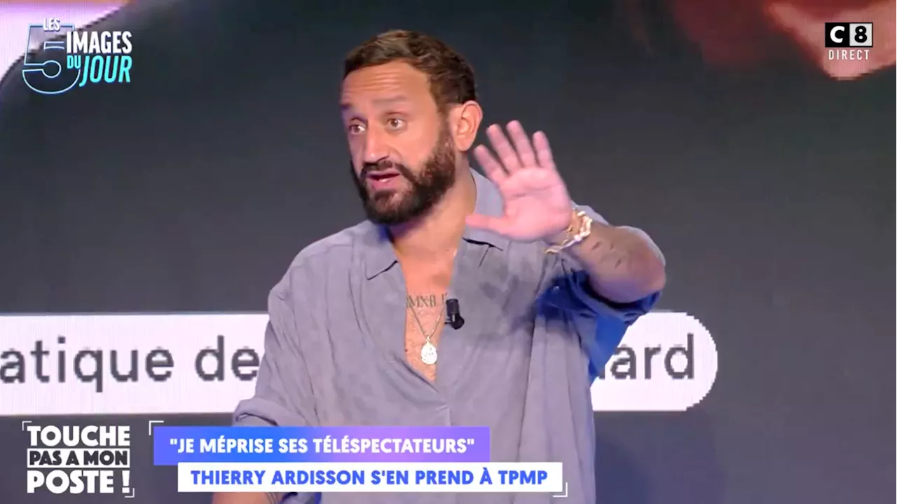 Thierry Ardisson clashe Cyril Hanouna, ce dernier lui répond dans « TPMP »