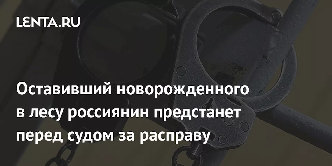 Оставивший новорожденного в лесу россиянин предстанет перед судом за расправу