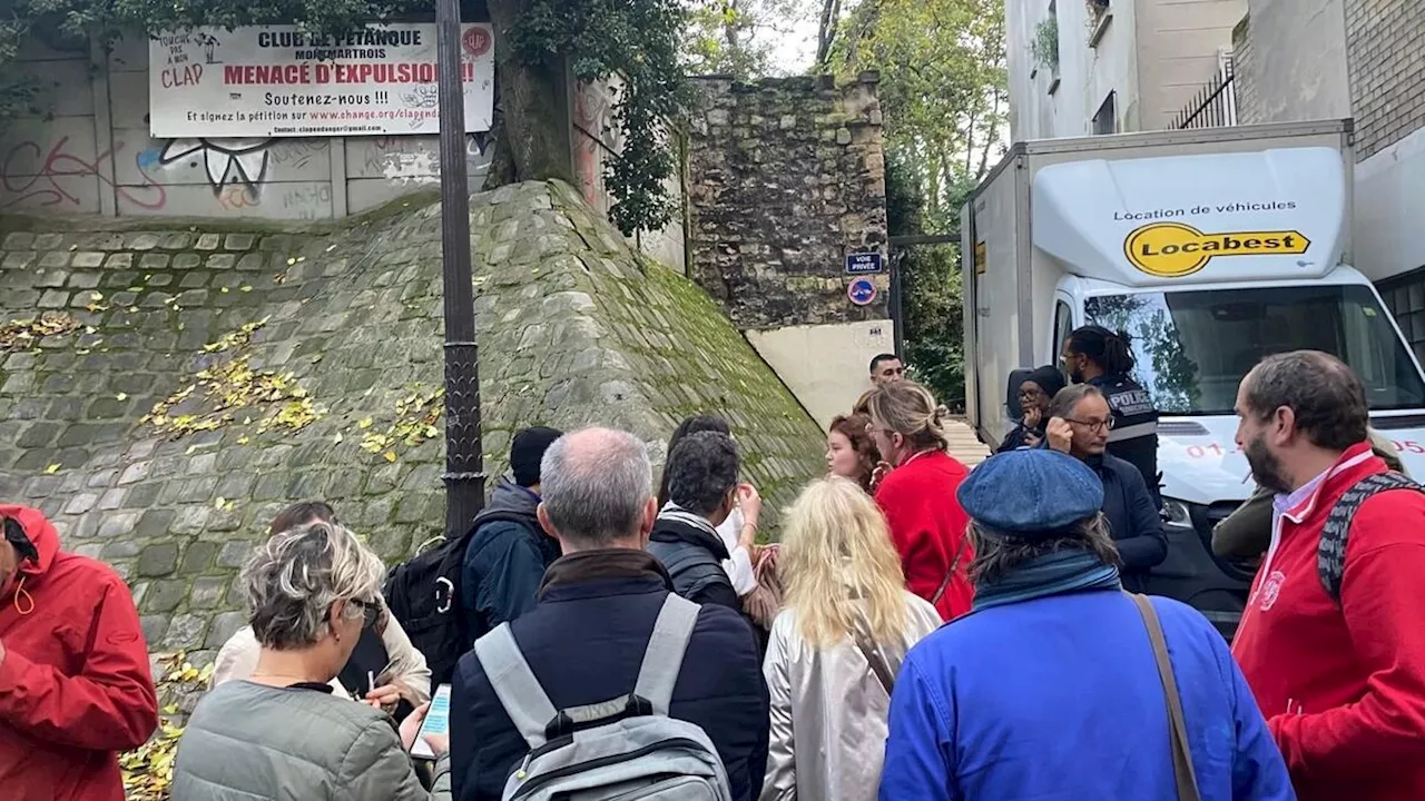 Paris : le Clap, club de pétanque de Montmartre, en cours d’expulsion de « son » terrain historique