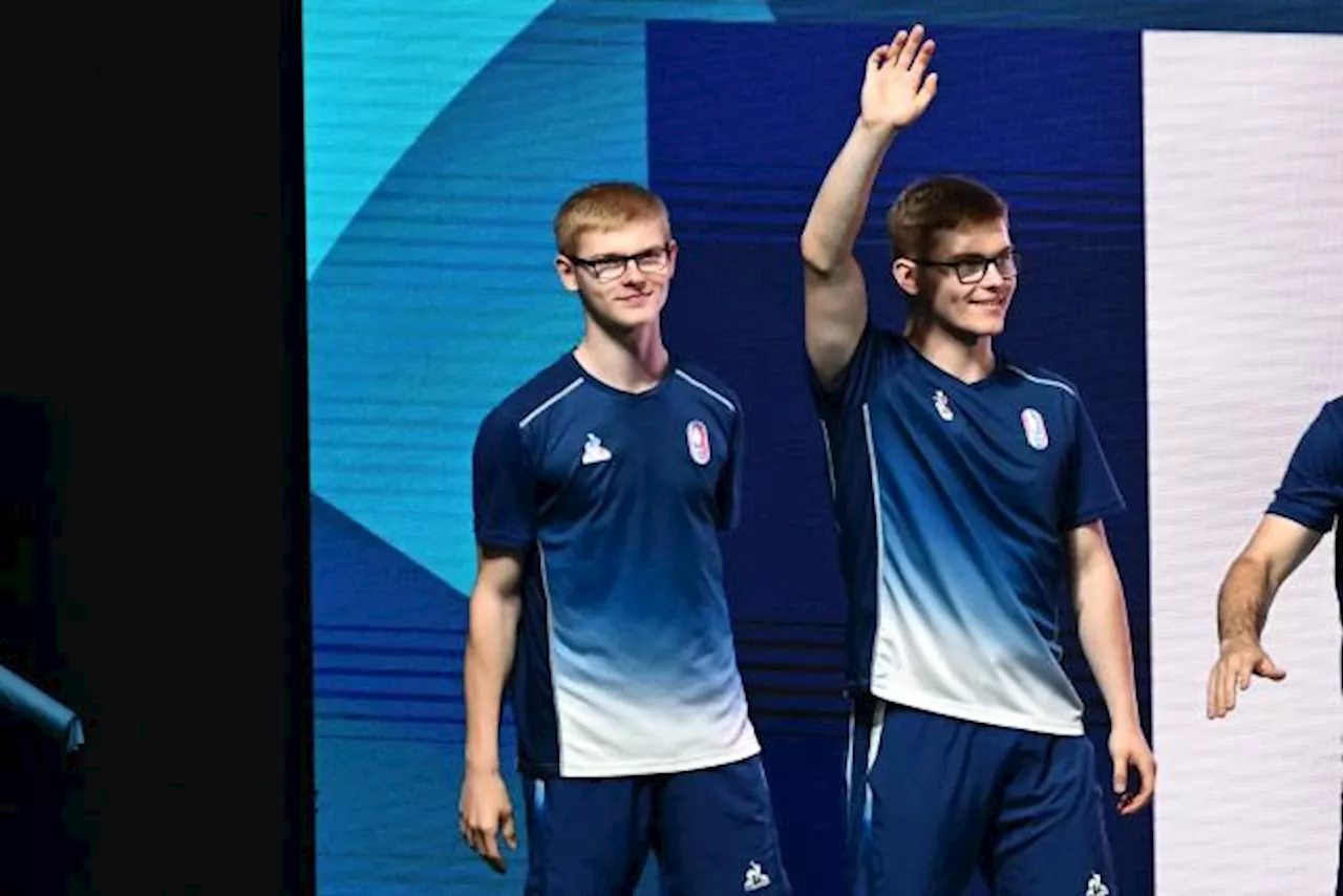 Les frères Lebrun présents à Montpellier pour le tirage au sort du tournoi WTT