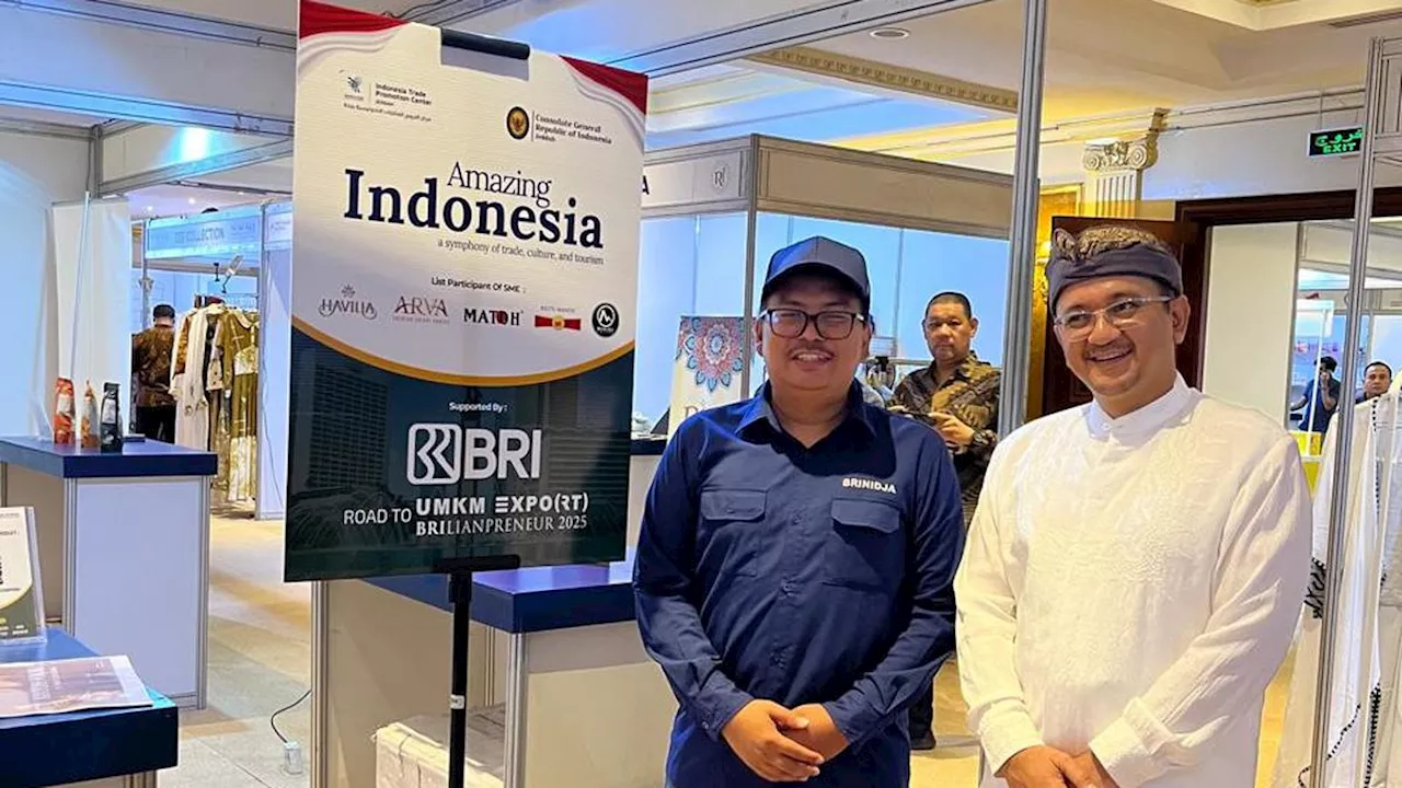 5 UMKM Binaan BRI Go Global, Ramaikan Ajang Amazing Indonesia yang Digelar di Jeddah