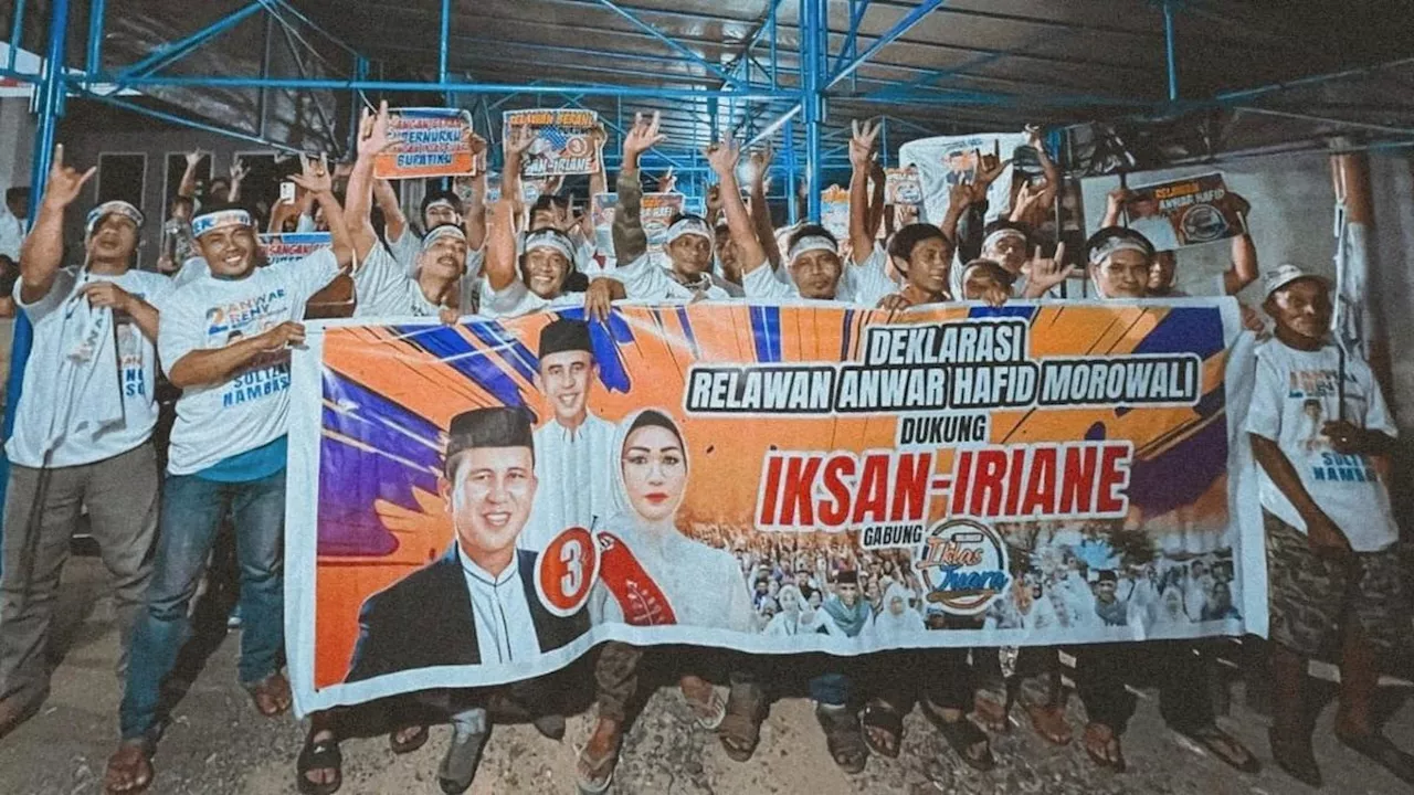 Dukungan untuk Iksan-Iriane di Pilbup Morowali 2024 Terus Menguat