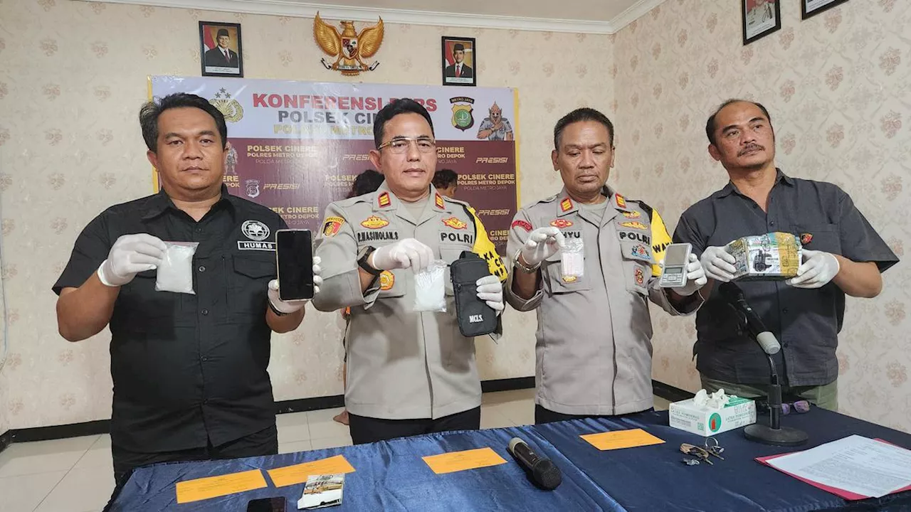 Sempat Lolos Pengejaran, 2 Kurir Sabu di Depok Berhasil Ditangkap Polisi