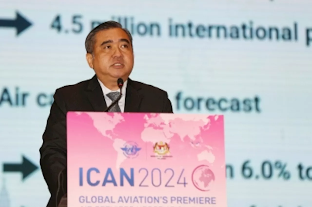 Global air traffic set for major rebound in 2024 with nearly 11pc growth, says Anthony Loke