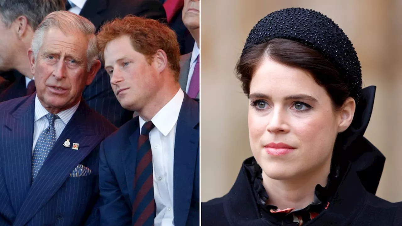 Princess Eugenie Is Reportedly in a 'Precarious Position' Between Prince Harry and King Charles