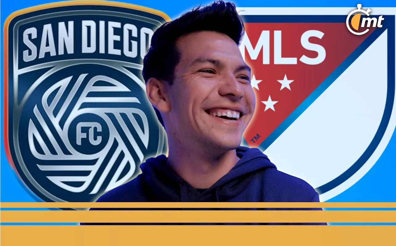 Chucky Lozano y San Diego FC ya conocen a su primer rival en la MLS