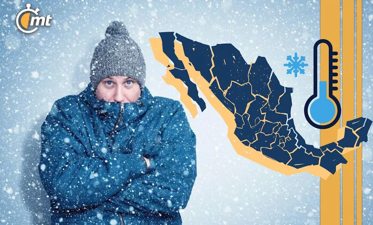 En esta fecha llegará la primera tormenta invernal a México este 2024