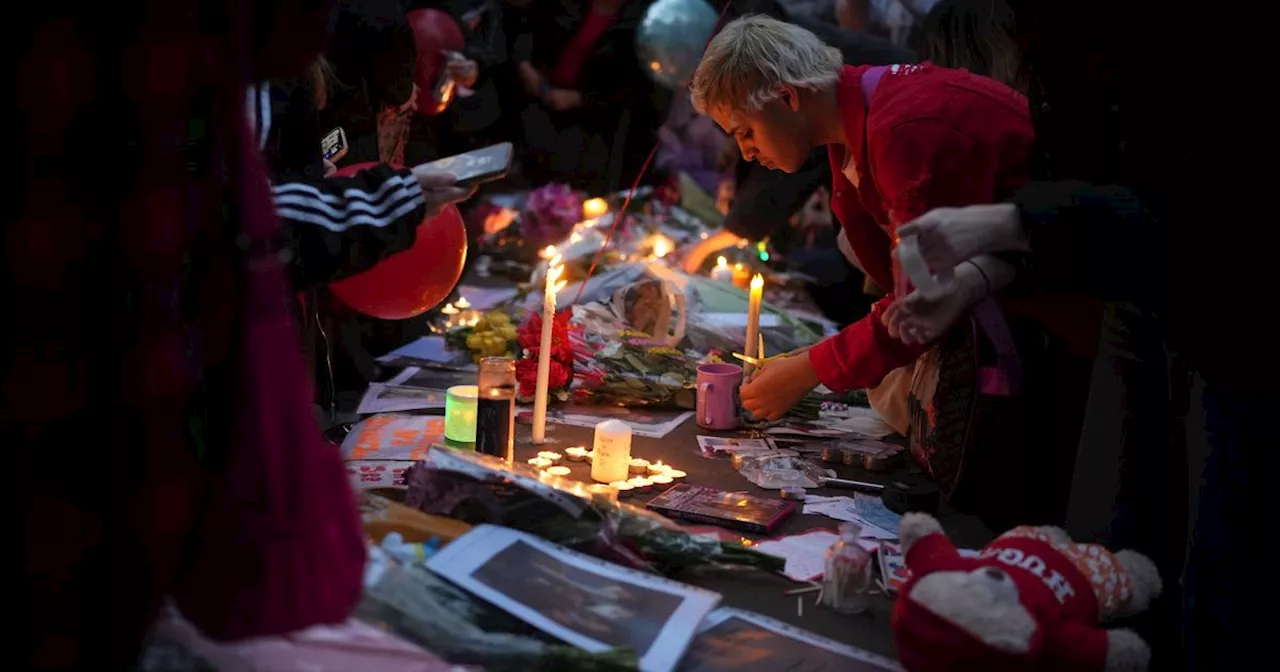 Candle-lit vigil held for Liam Payne in Manchester after tragic death