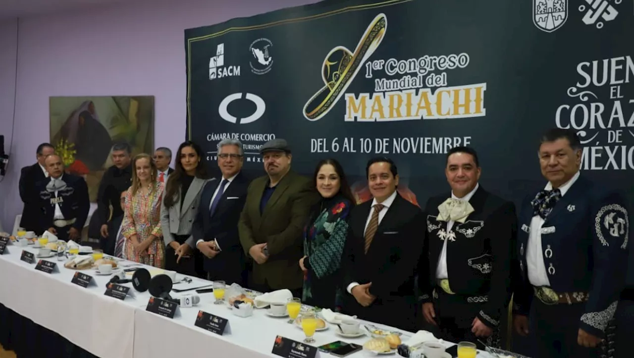 Estima Canaco CdMx derrama económica de 136 mdp por Congreso Mundial del Mariachi