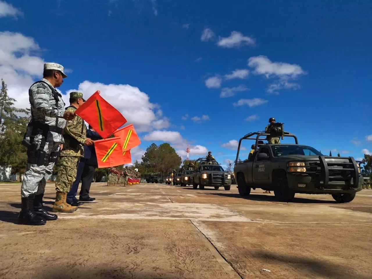 Por racha de homicidios despliegan 350 elementos del ejército mexicano y de la guardia nacional