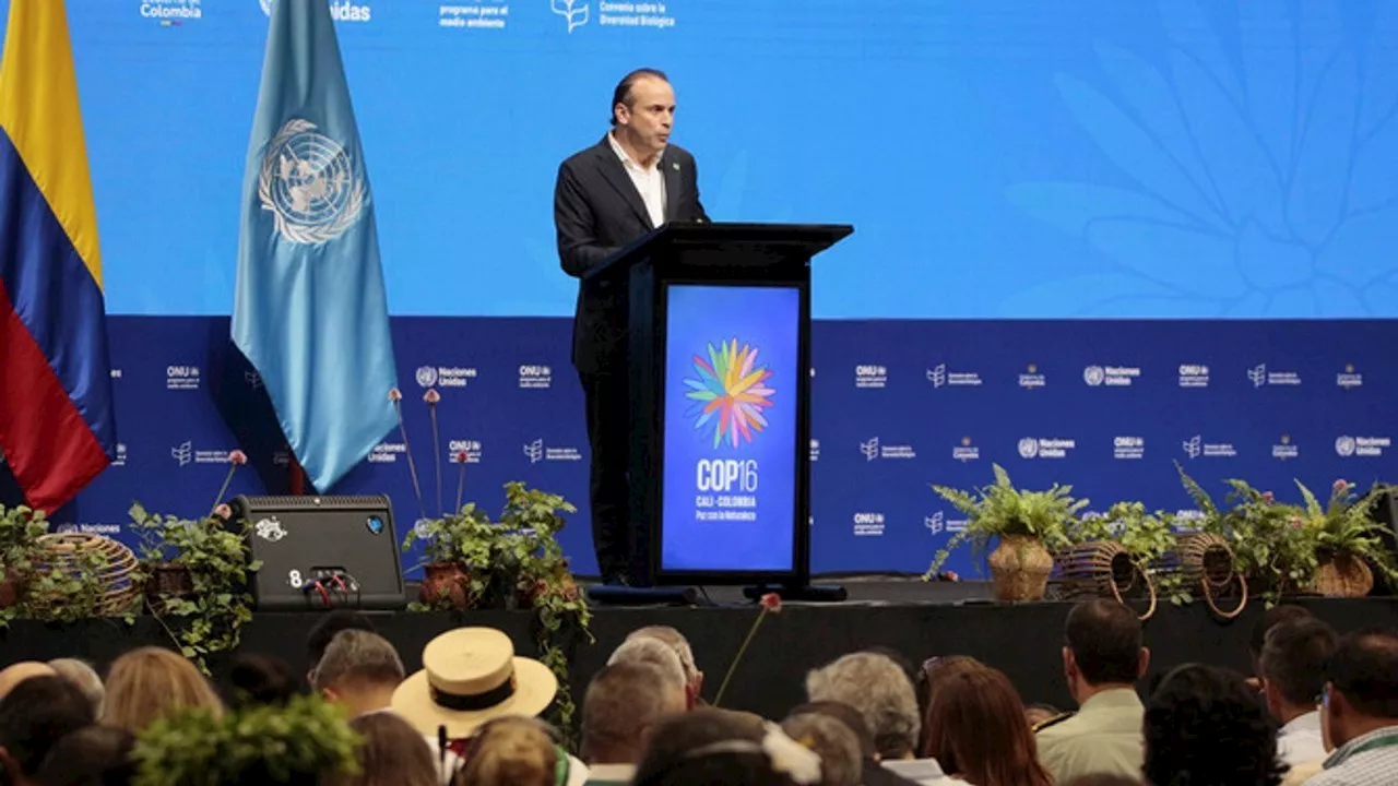 «Cali los recibe con los brazos abiertos»: Alejandro Eder en la inauguración de la COP16