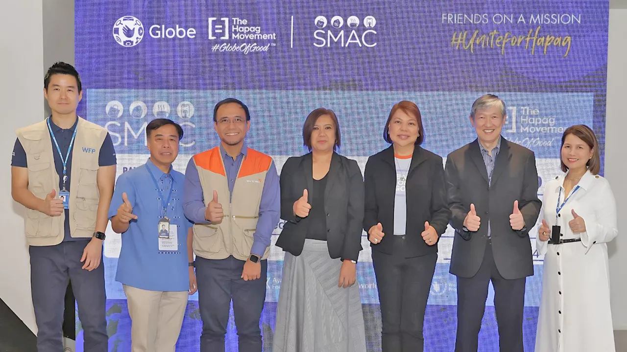 SMAC donates P14.9m to Globe’s Hapag Movement