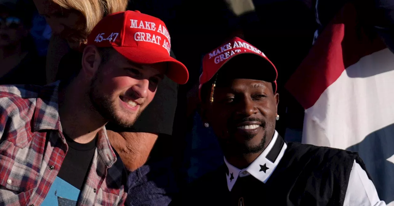 Trump endorsed by former NFL players Antonio Brown and Le’Veon Bell