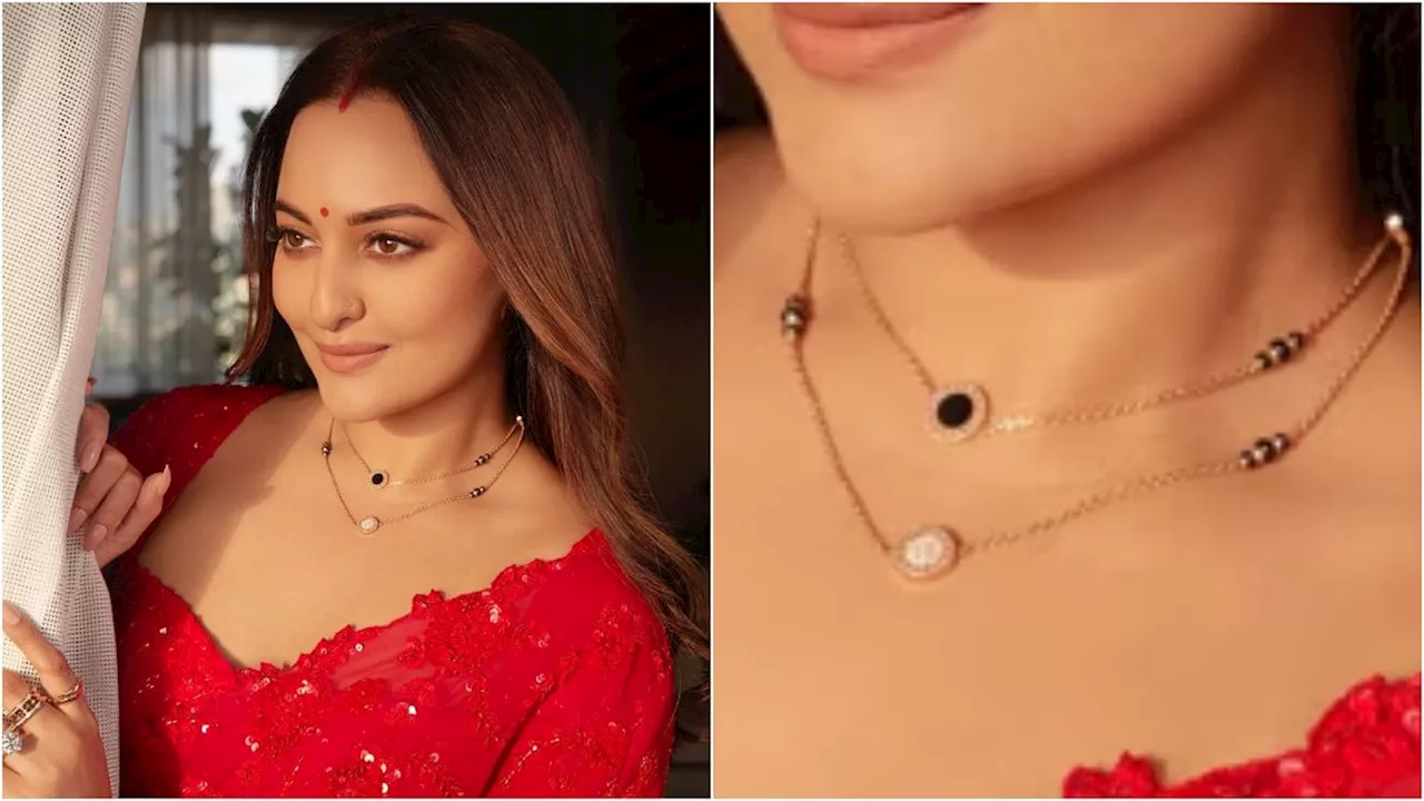 Sonakshi Sinha का महंगा वाला मंगलसूत्र...कीमत सुन बेचना पड़ेगा घर, पहले करवा चौथ पर किया फ्लॉन्ट