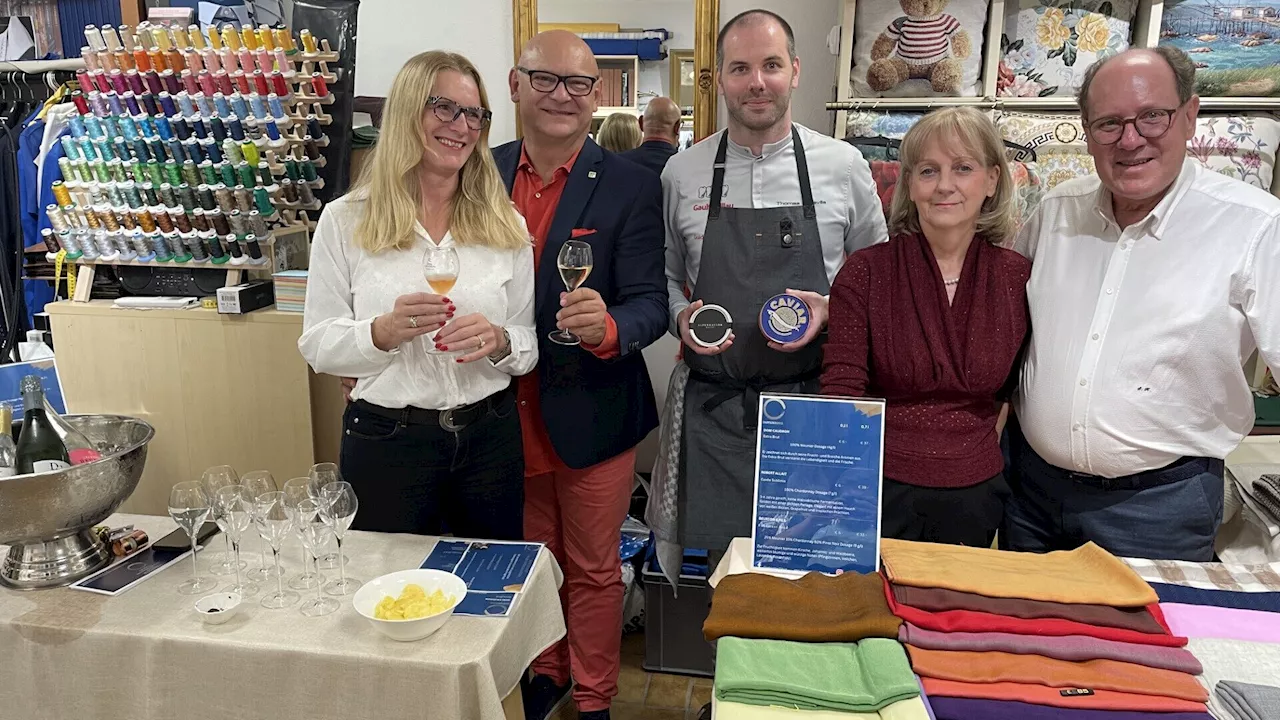 Kaschmir, Champagner und Kaviar im Weidlinger Atelier