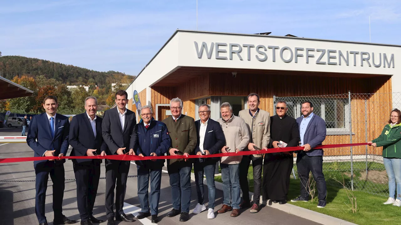 Neues Wertstoffzentrum für zwei Gemeinden