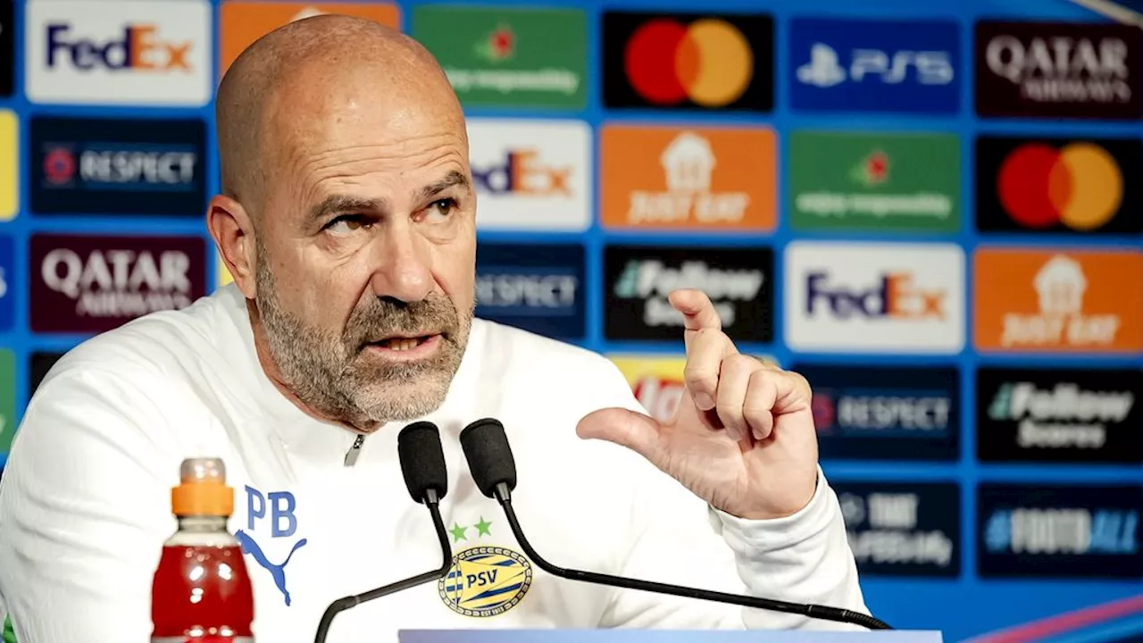 Bosz heeft 24 uur voor middenveldpuzzel tegen PSG: 'Filosofie komt overeen'