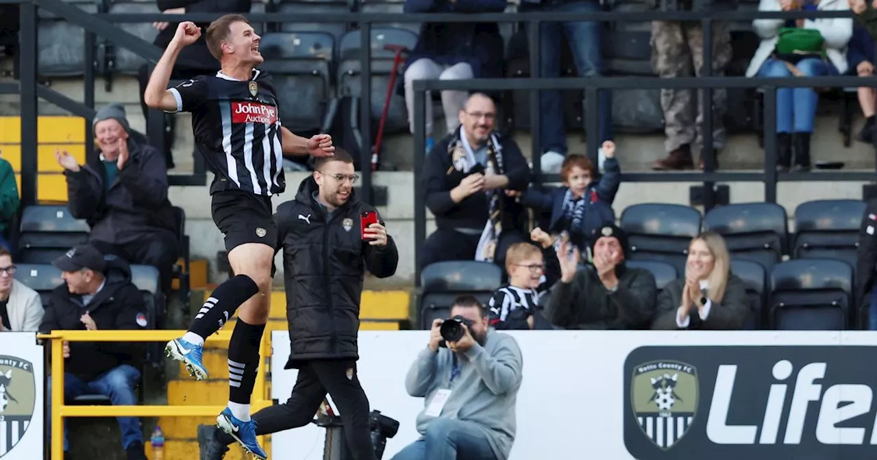 Notts County goalscorer Matty Platt's delight at winner and clean sheet