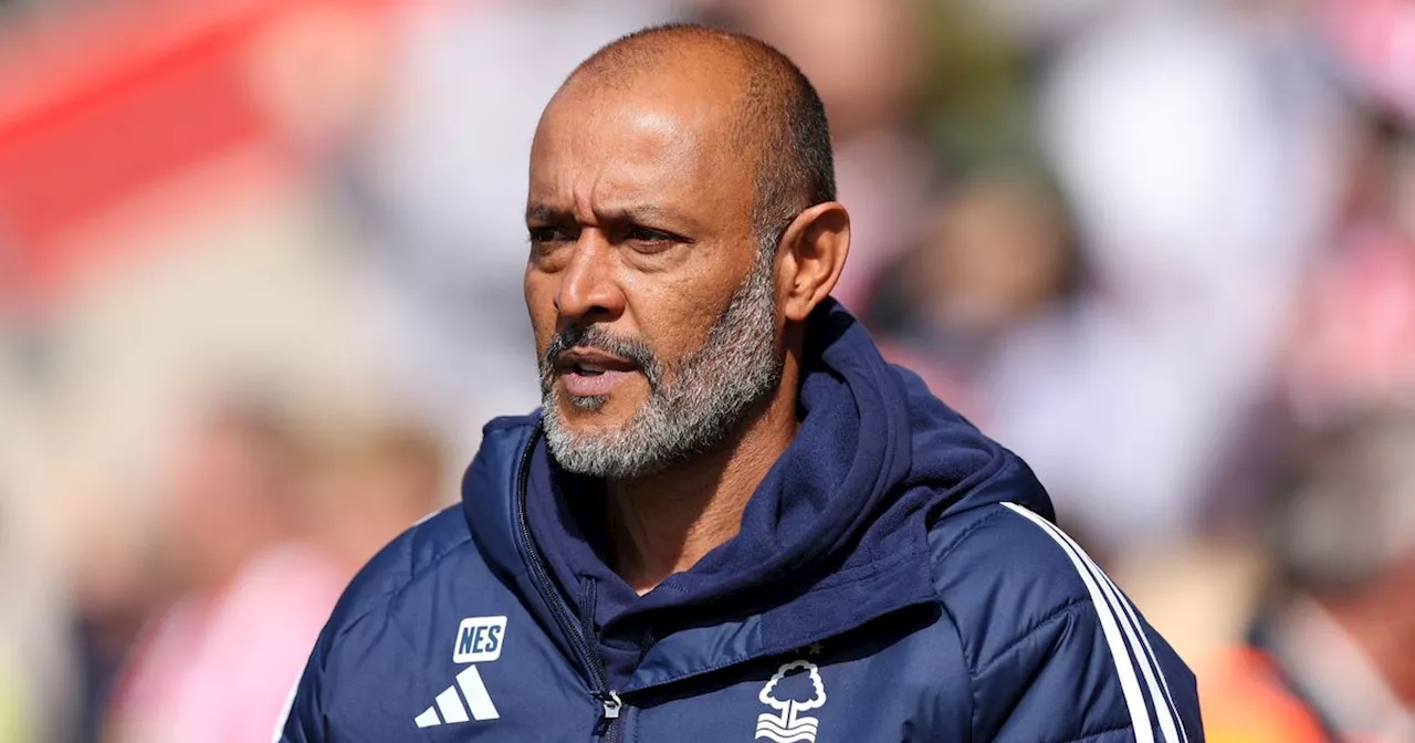 Nuno names Nottingham Forest team to face Crystal Palace