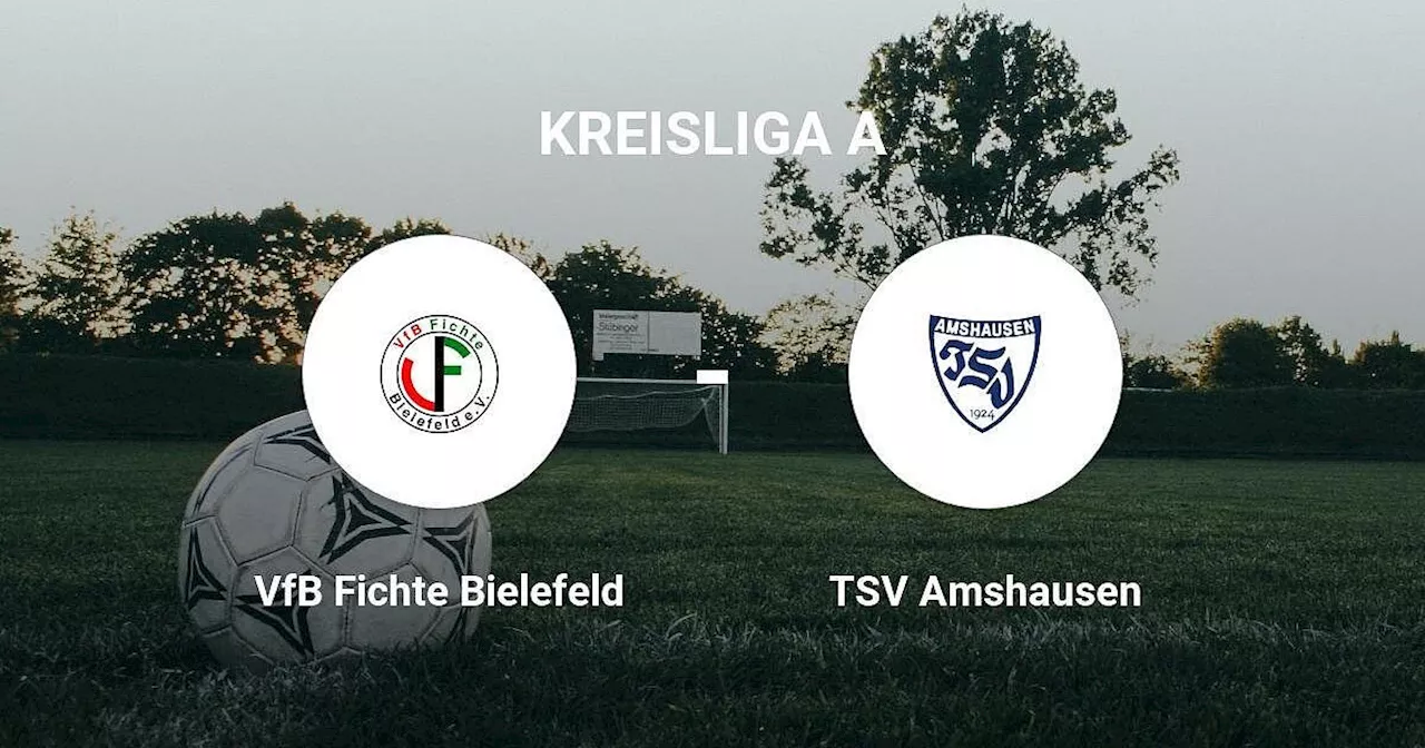 TSV Amshausen erfährt üble Niederlage gegen VfB Fichte Bielefeld