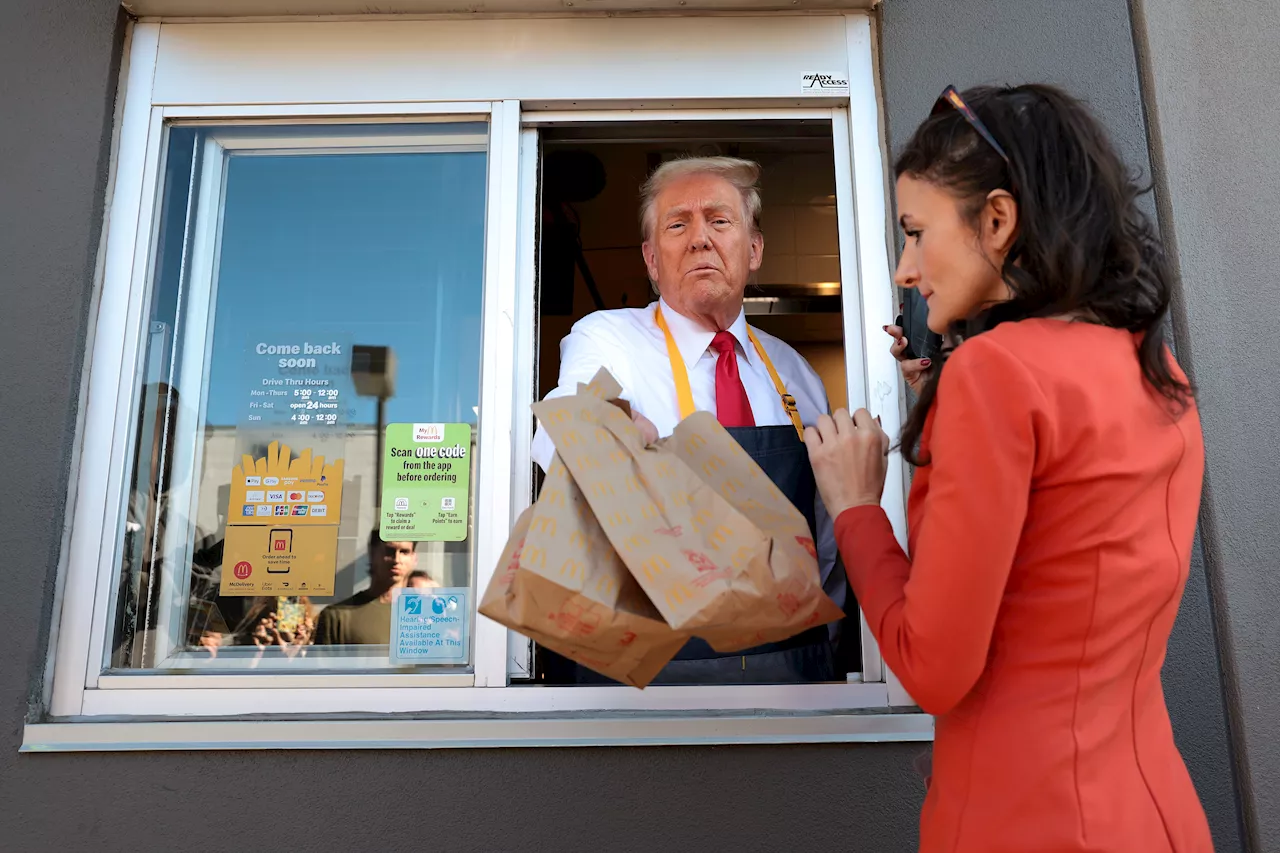 Fry cook Trump cooks up supersized Pennsylvania victory in fresh polling