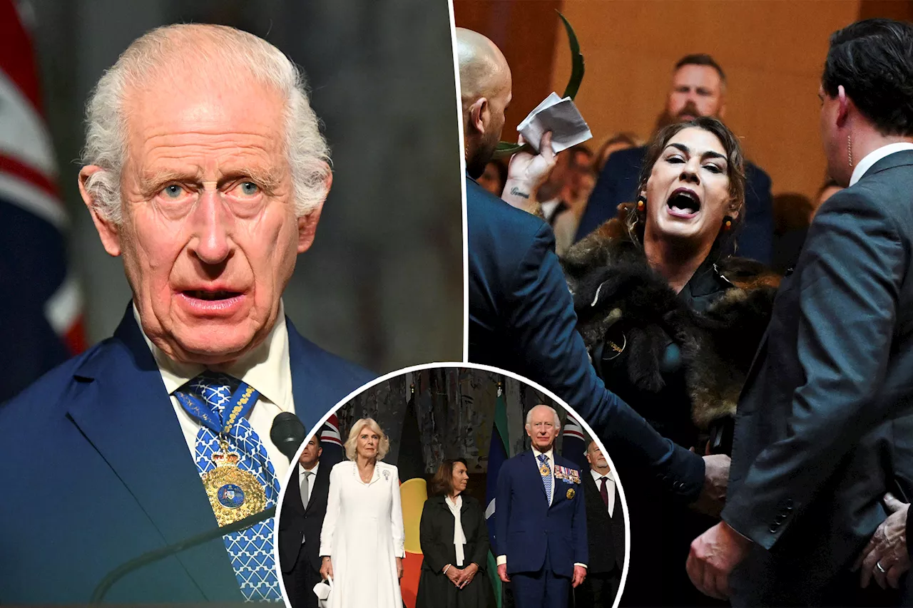 King Charles heckled by Australian senator shouting 'you are not my king' during speech to parliament: 'F--k the colony'