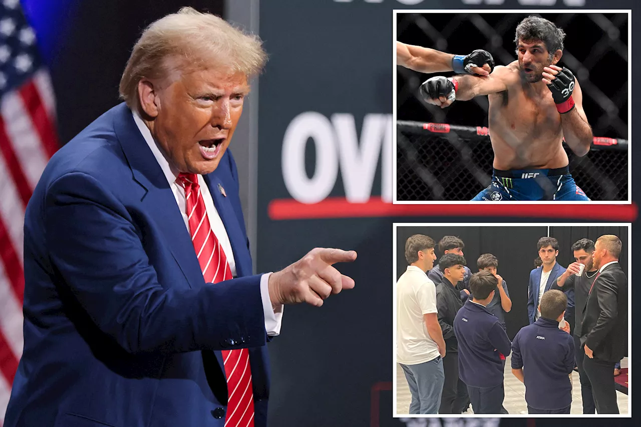 UFC fighters tell Michigan Arabs to vote for Trump as a peacemaker: 'We're definitely in the championship rounds'