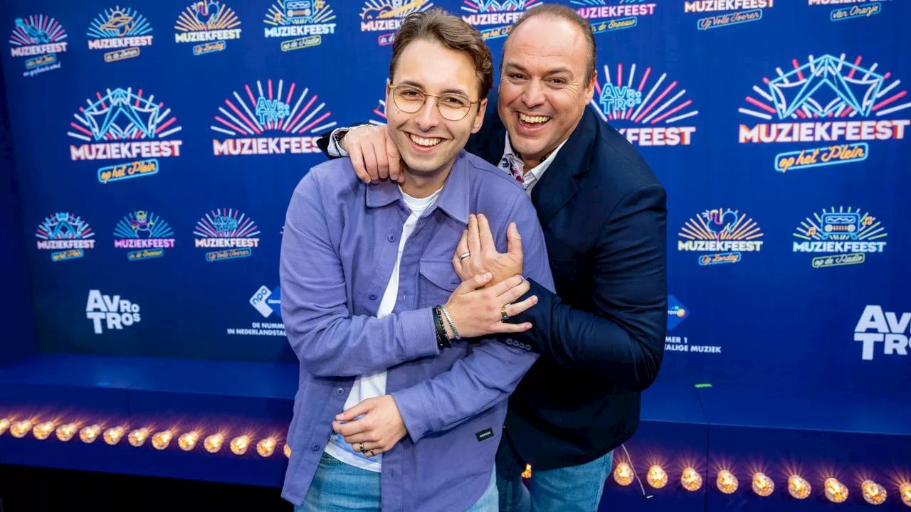 Christiaan Bauer genoot enorm van zijn eerste optreden met papa Frans