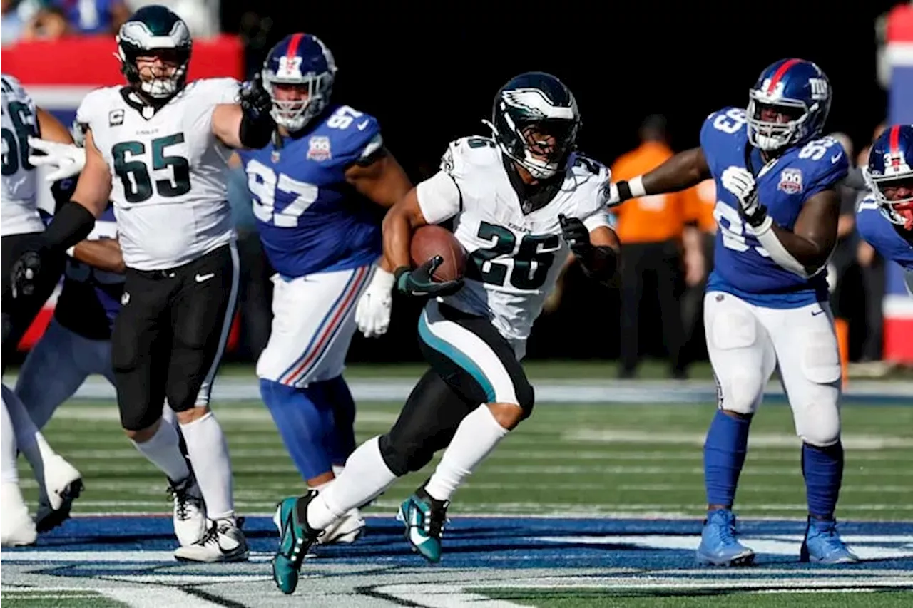 Eagles stats: Saquon Barkley’s top speed, defensive domination highlight blowout win over Giants