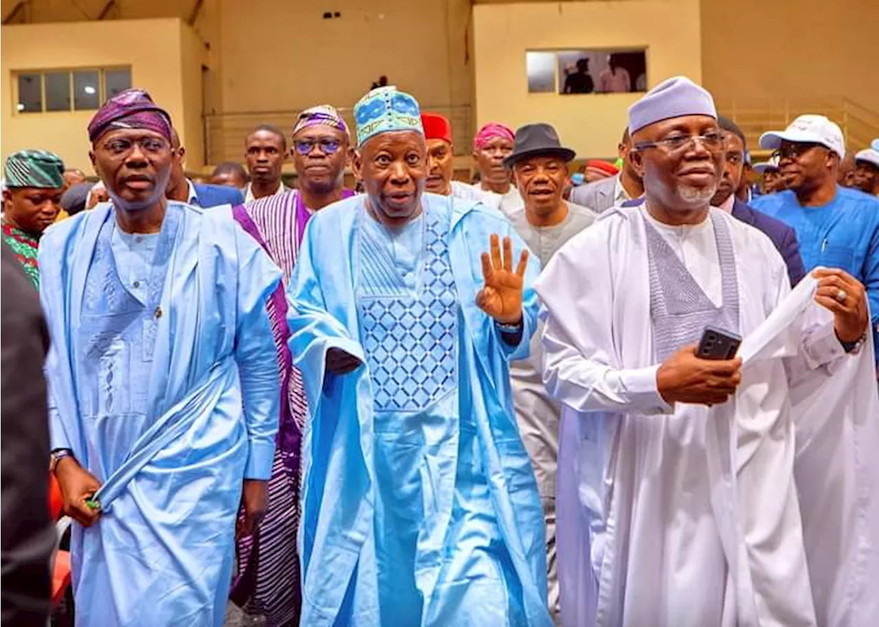 Ondo 2024: Ganduje meets APC leaders, drums support for Aiyedatiwa