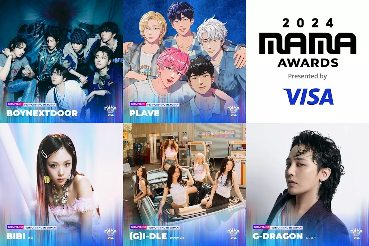 「2024 MAMA AWARDS」3次パフォーミングアーティスト発表！日本(現地時間)11/22にBOYNEXTDOOR-PLAVE→23日にBIBI- (G)I-DLE-G-DRAGONが登場