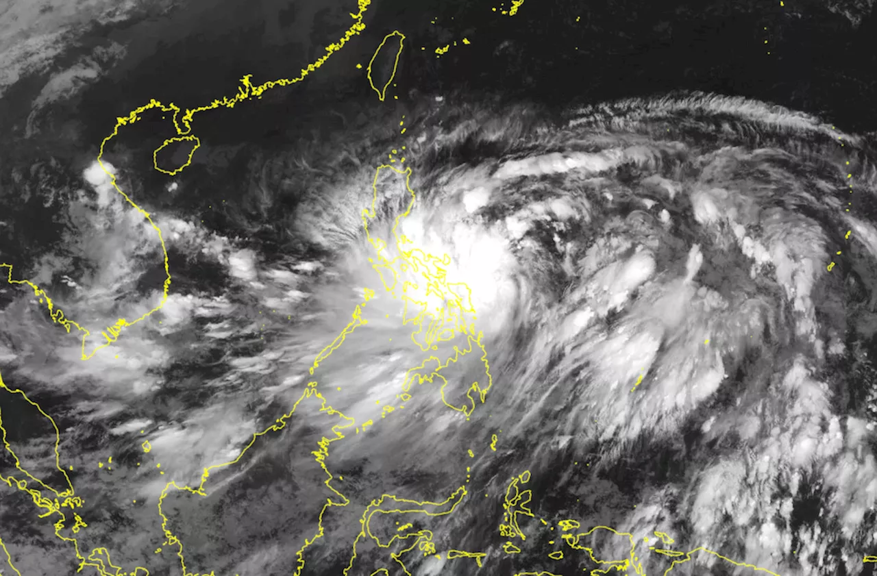 Bicol, Northern Samar face torrential rain as Kristine becomes tropical storm