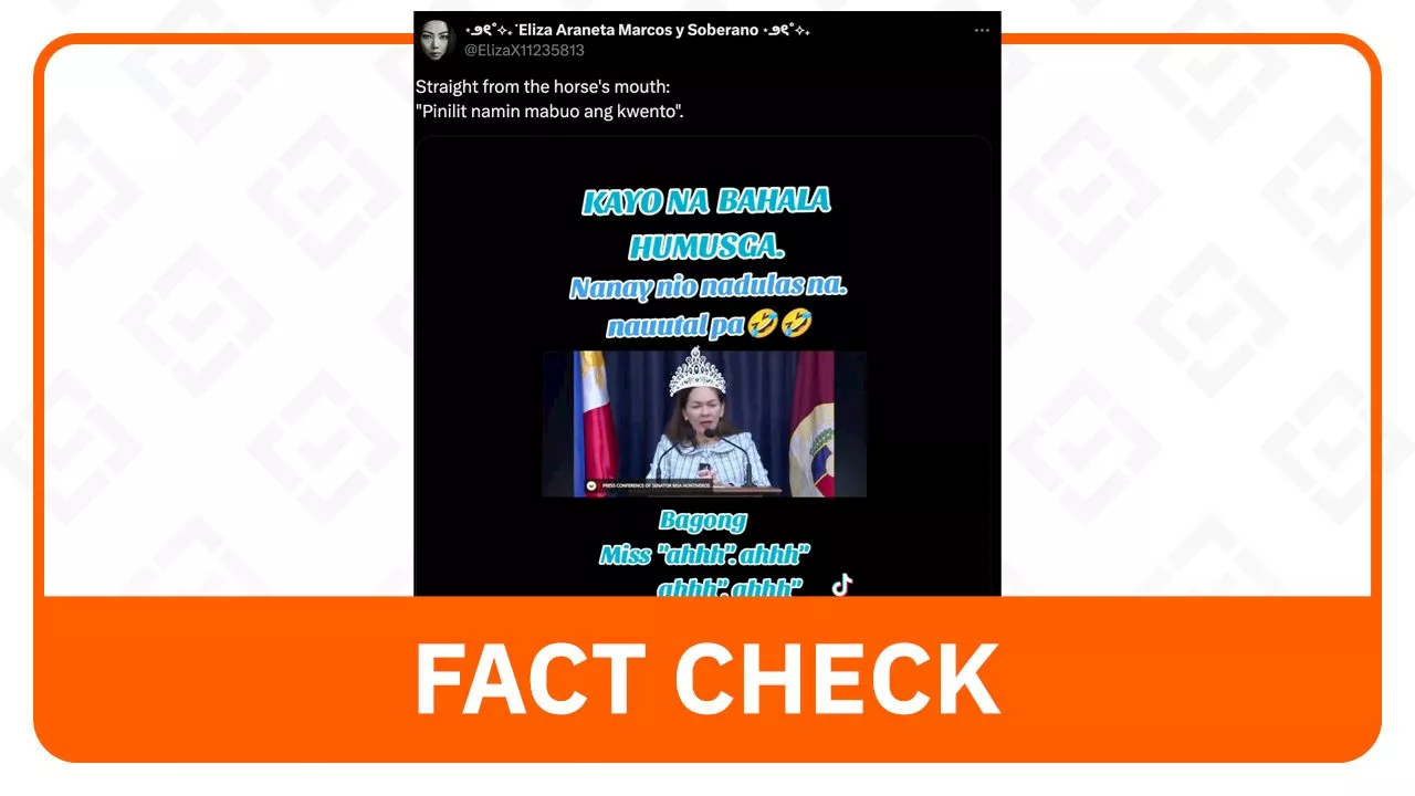 FACT CHECK: Hontiveros not using Maslog to just create a story for Alice Guo case