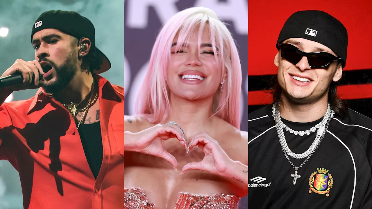 Karol G, Peso Pluma, and Bad Bunny Win Big at Billboard Latin Music Awards